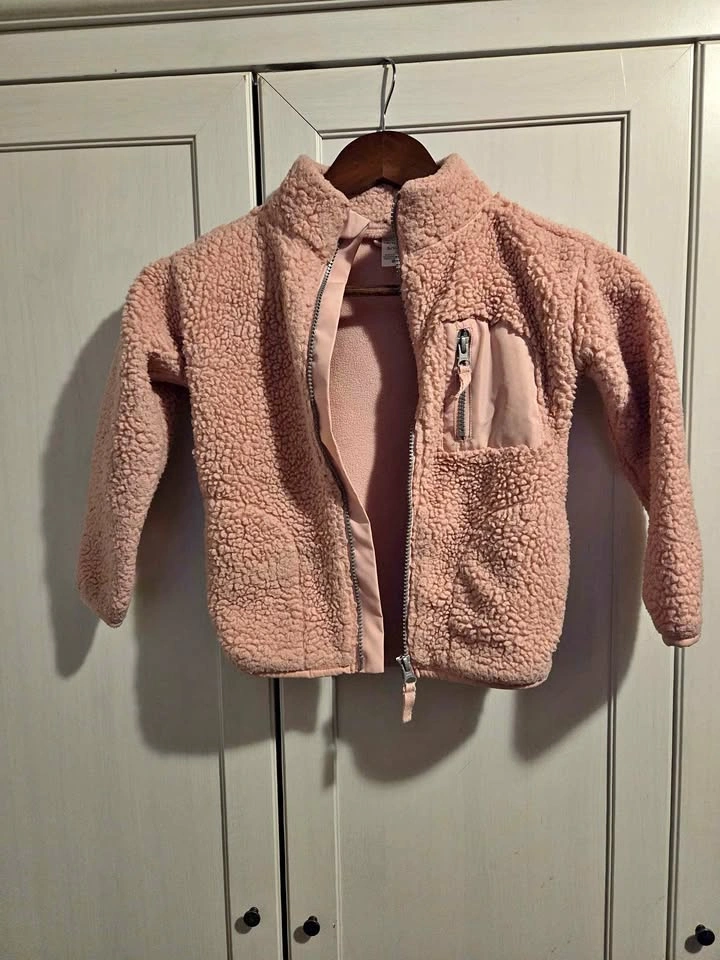 Carter's Pink Sherpa Fleece Jacket