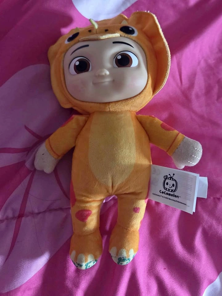 CoComelon CeCe Dinosaur Plush Doll