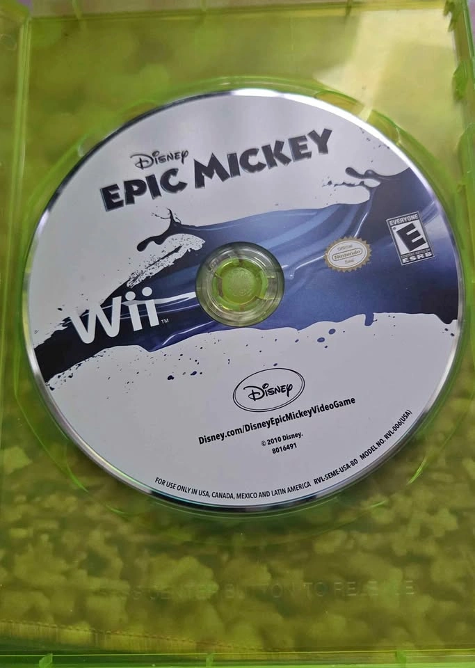 Disney Epic Mickey Wii game