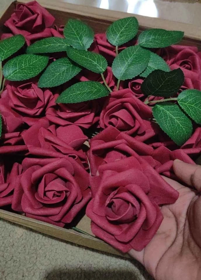 Lavender, blue and red roses for events - photo 3