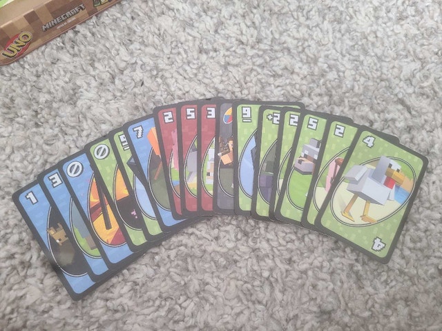 UNO Minecraft Card Game - photo 4