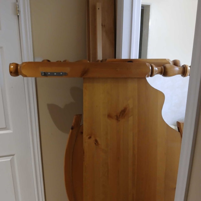 Wooden Bedframe, Two Drawer Dresser - photo 3