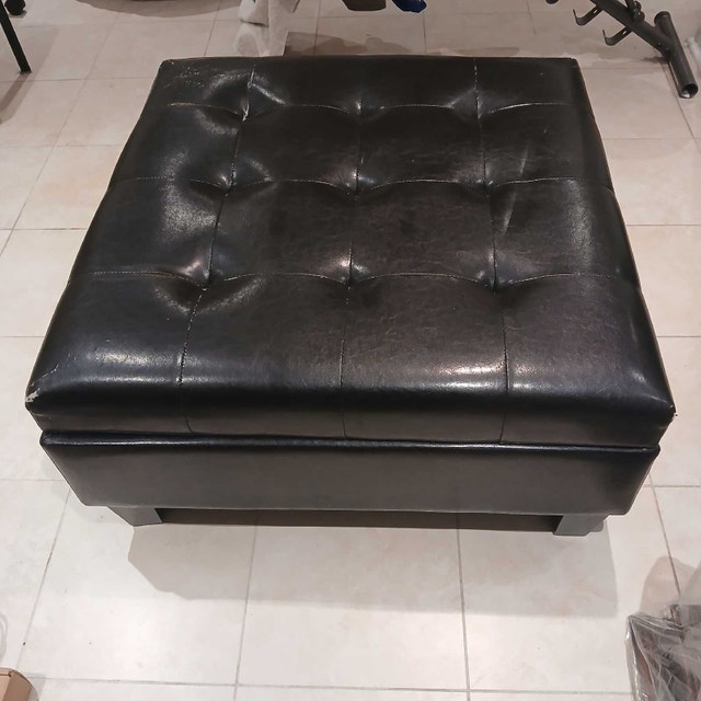 Ottoman and Storage Unit