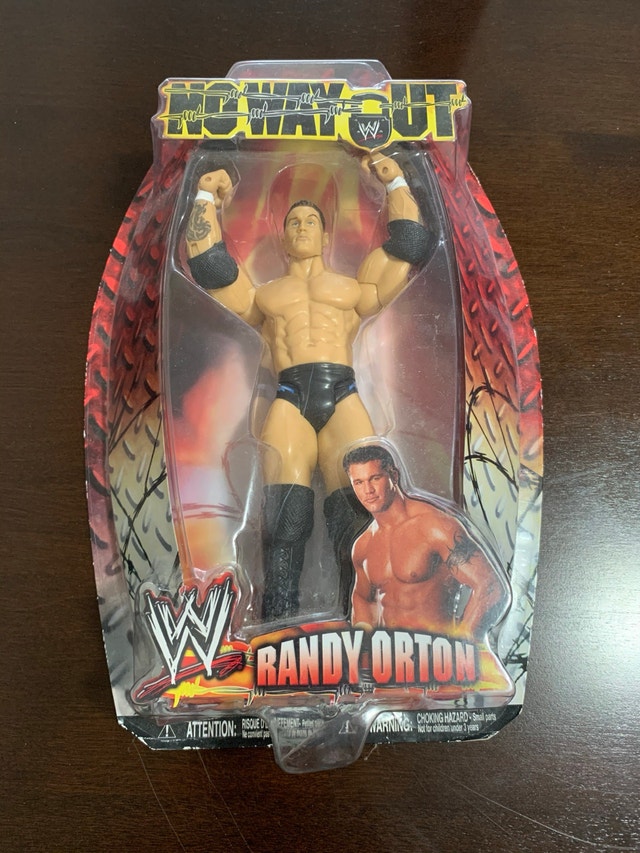 Randy Orton No Way Out WWE Wrestling Figure 2006 JAKKS IN BOX