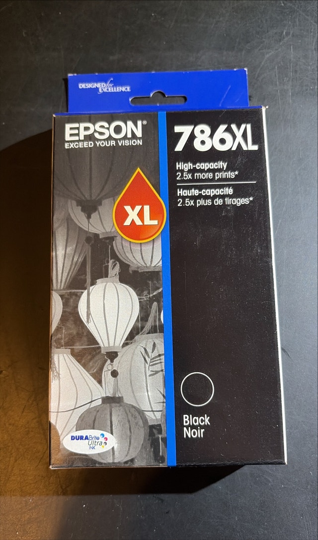 Epson Printer Ink 786 Black XL