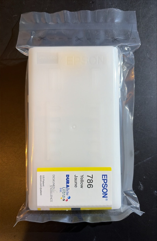 Epson Printer Ink_786 Yellow