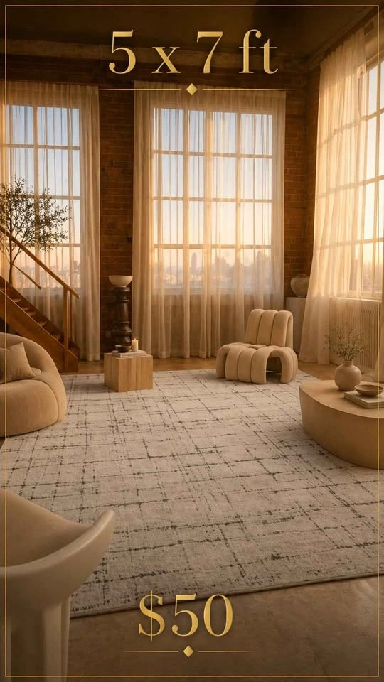 5×7 ft washable area rugs sealed 🆕 - photo 2