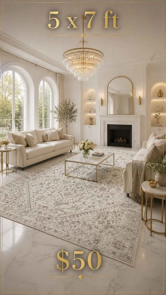5×7 ft washable area rugs sealed 🆕 - photo 3