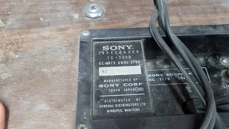 Sony Reel to Reel - photo 2