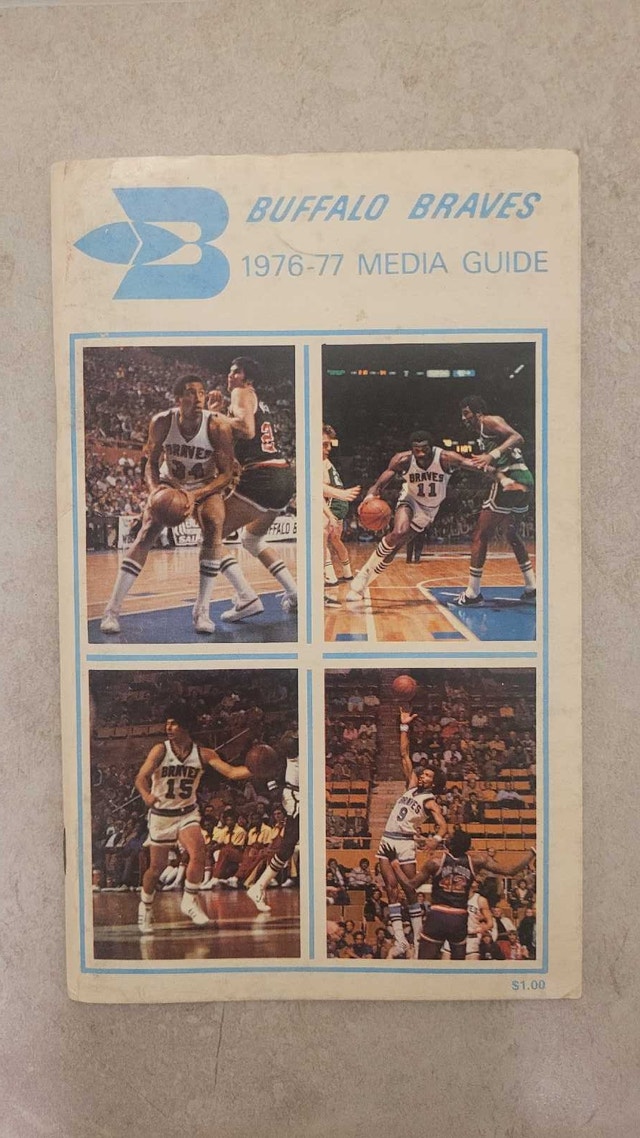 Buffalo Braves NBA Media Guide 1976-77