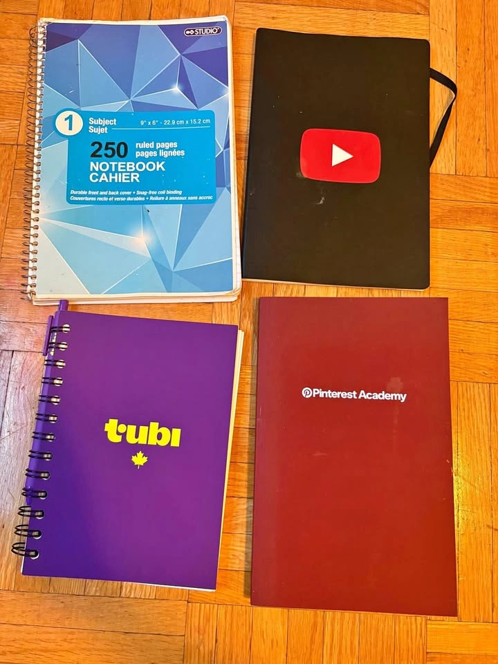 Notebooks available for sale