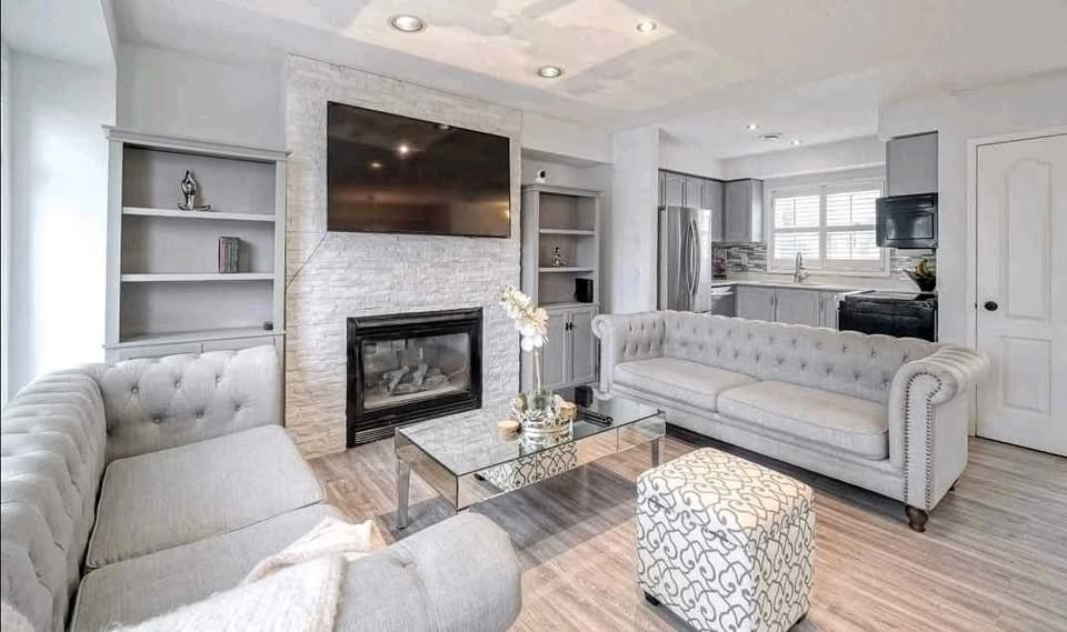 Light Grey Tufted Sofa (2 available) - photo 2