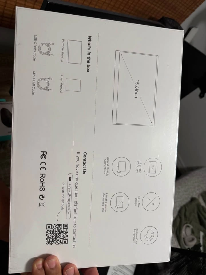 Portable Monitor - MSCMPOVA 15.6 Inch 1080P FHD - photo 5