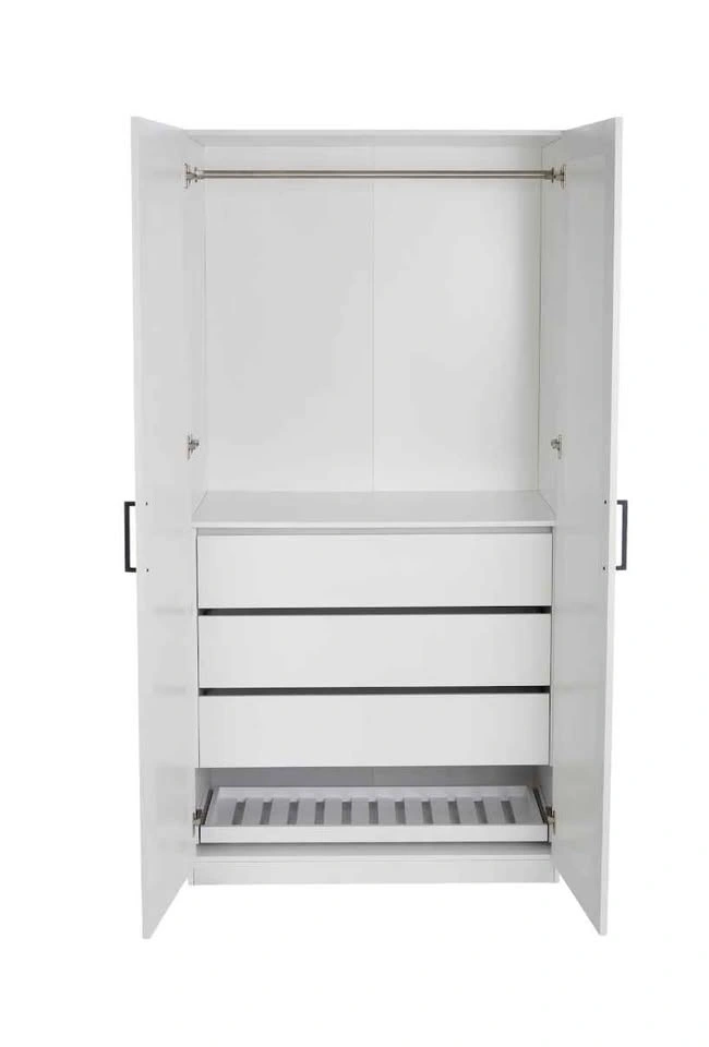 CANVAS Kelsey 40 Inch Wide Wardrobe Closet, White, New - photo 3