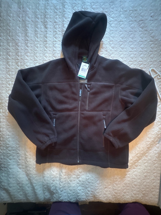 Fleece zippered jacket
