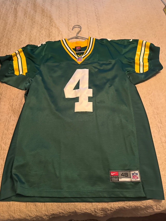 Official NFL Jersey Brett Favre #4 Green Bay Packers