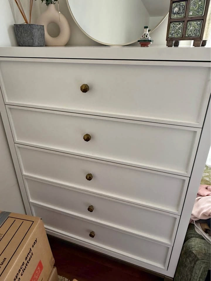 Rachael Ray Highline Chelsea 5-Drawer Chest – White