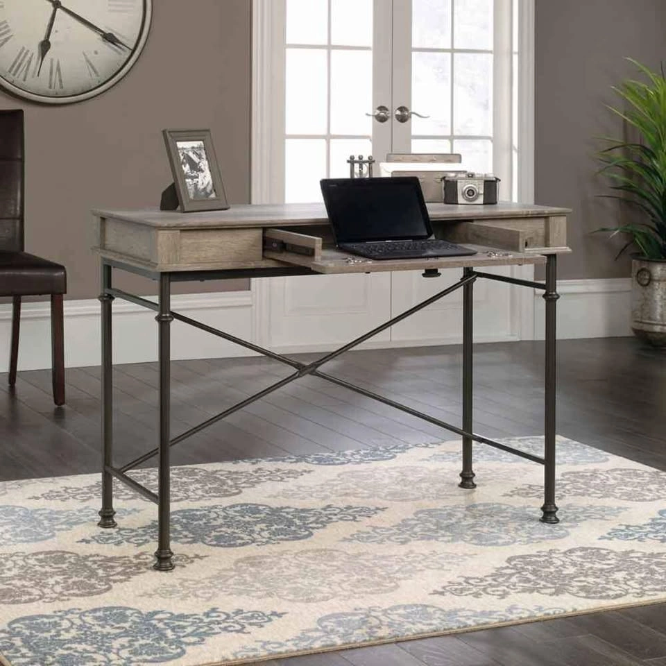 Sauder 419231 Canal Street Console Desk, Northern Oak Finish - photo 5