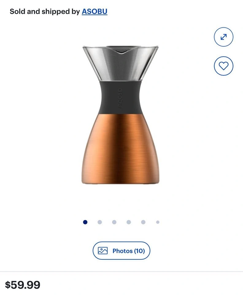 Asobu pour over coffee maker - photo 2
