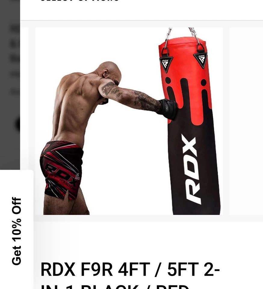 RDX 5ft Heavy Punching Bag – Like New Condition - photo 2