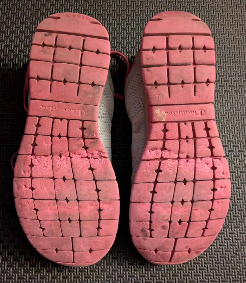 Champion Sneakers - grey and pink - photo 2