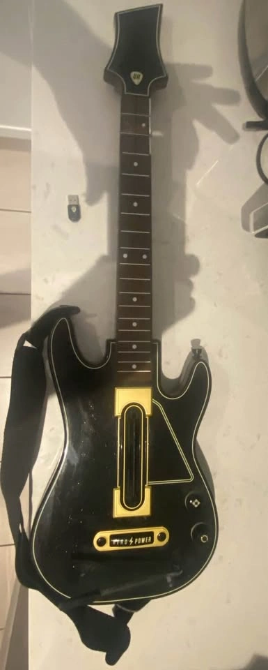 Guitar Hero Guitar and Dongle + Game - photo 2