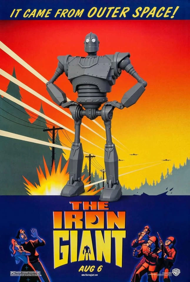The Iron Giant 3D Printed Figure – Highly Detailed – 15 cm Tall