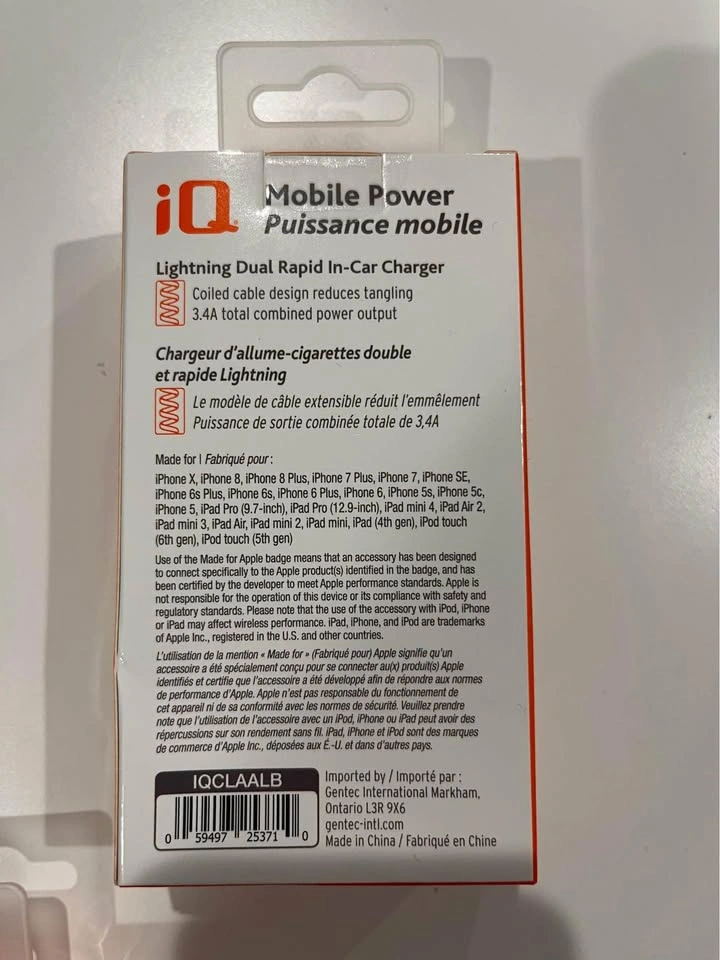 iPhone charger for car - photo 2