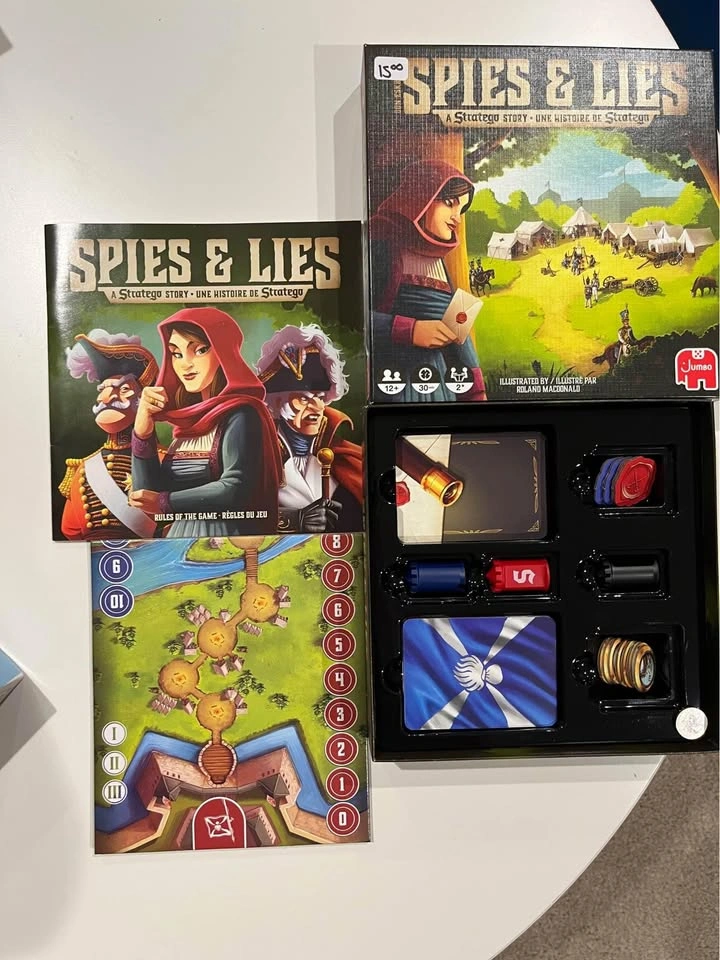 Spies & Lies (stratego game)