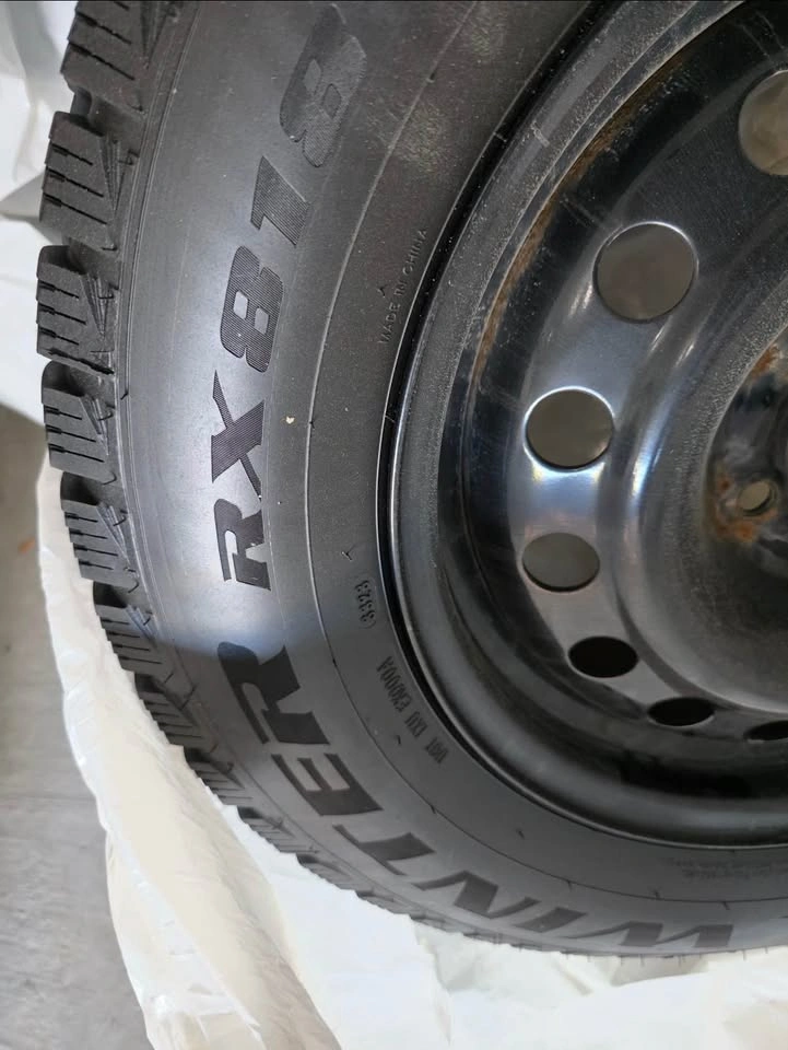 MOVING OUT SALE - Like New Winter Tires + Rims! - photo 2