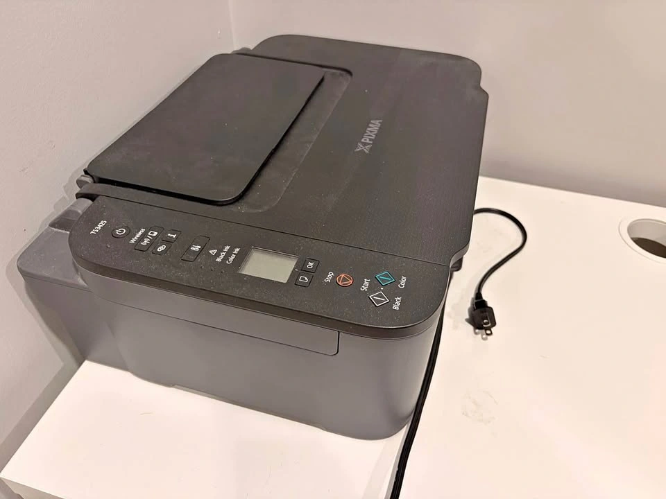 Canon PIXMA TS3425 Wireless All-in-One Printer - Black
