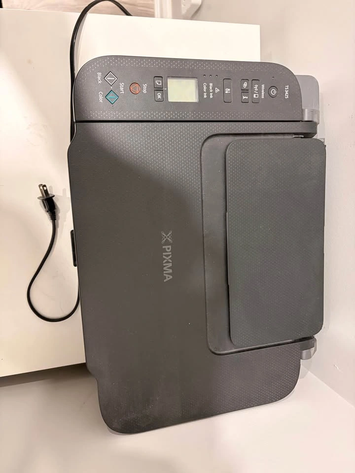 Canon PIXMA TS3425 Wireless All-in-One Printer - Black - photo 4