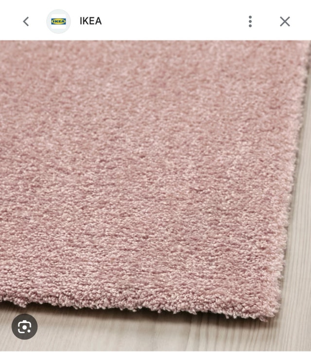 IKEA Pink Carpet