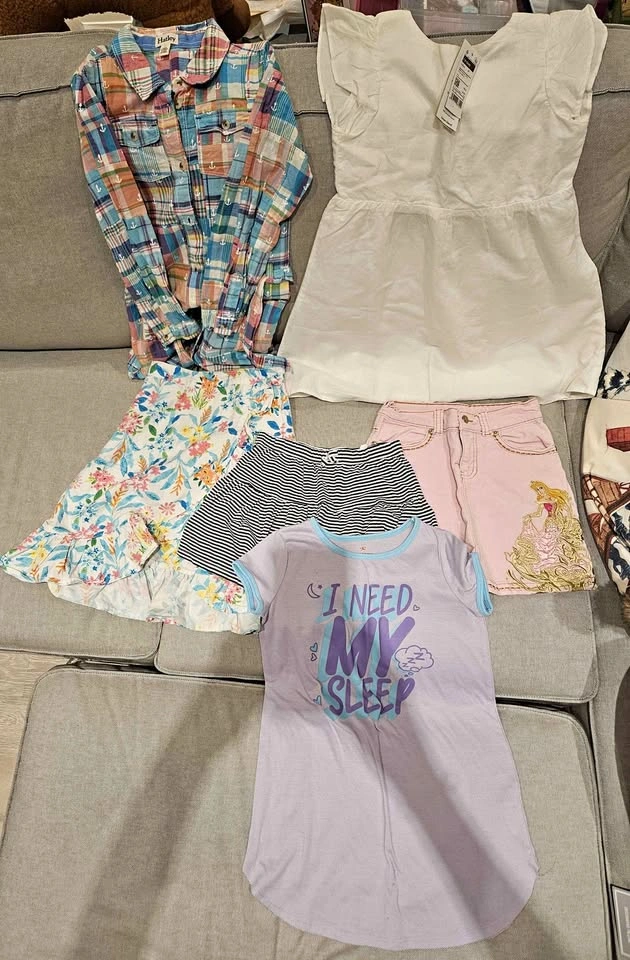 Girls 7/8 Dresses and Skirts Bundle