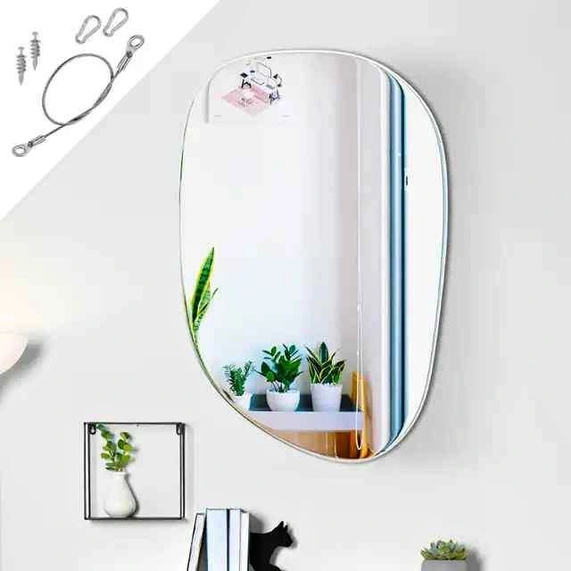 BRAND NEW HomeFull 24"x36" Frameless Irregular Mirror