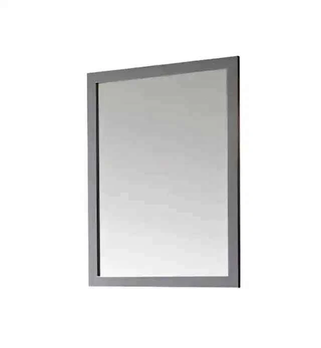 NEW Riverdale 28 x 36 inch Wood Framed Vanity Mirror - Grey