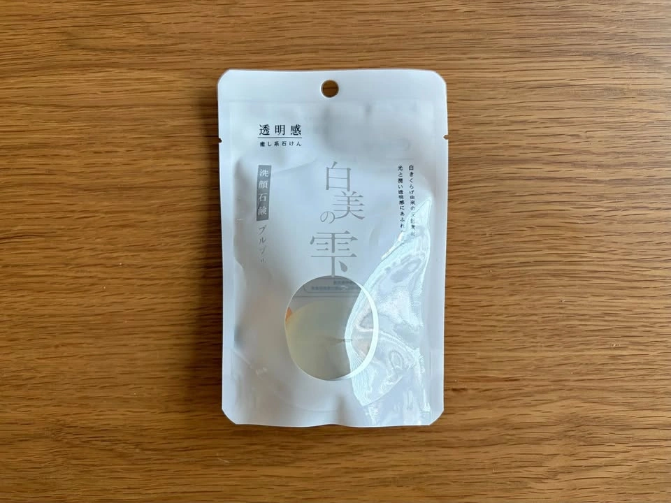 Hakubi no Shizuku (白美の雫) Jelly Facial Soap