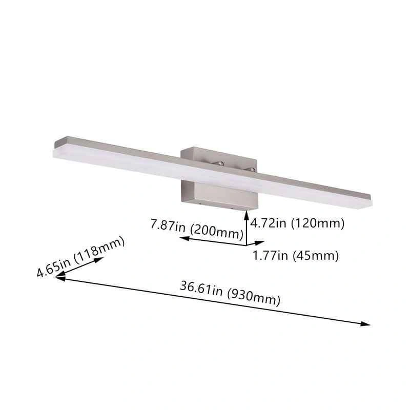 Alfonza 36'' 1-Light Dimmable LED 36W Bathroom Vanity Light - photo 2