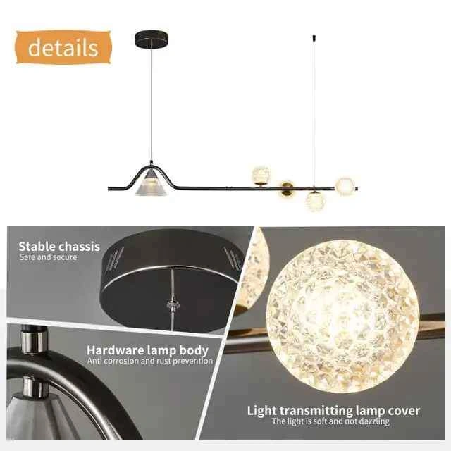 BRAND NEW Garwarm Modern Chandelier Wire Hanging Pendant Light - photo 5