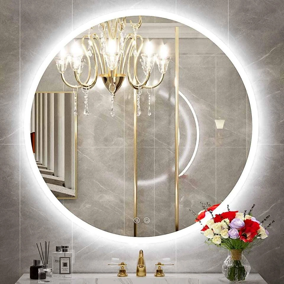 BRAND NEW FTOTI 36" LED Round Backlit Lighted Bathroom Mirror