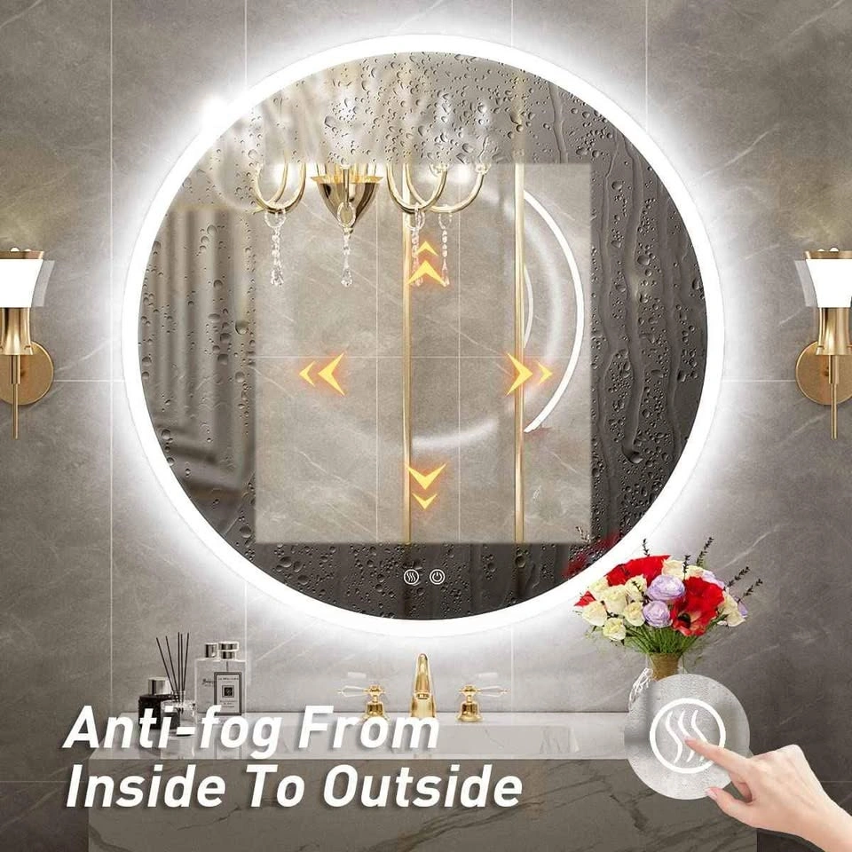 BRAND NEW FTOTI 36" LED Round Backlit Lighted Bathroom Mirror - photo 5