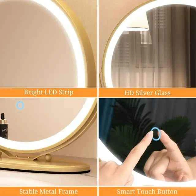 LVSOMT 20" Makeup Mirror with 3 Color Lights, BRAND NEW - photo 3