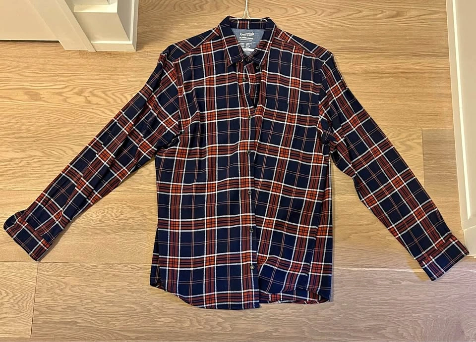 Jack & Jones Essentials Flannel Check Shirt Size XL