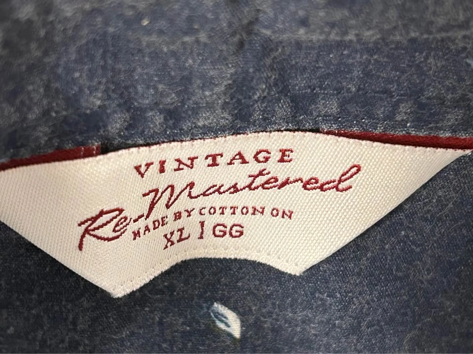 Cotton On Vintage Re-Mastered Short Sleeve Button Down Shirt - X - photo 2