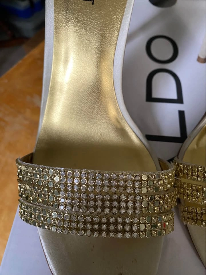 Aldo Sequinned High Heels - photo 3