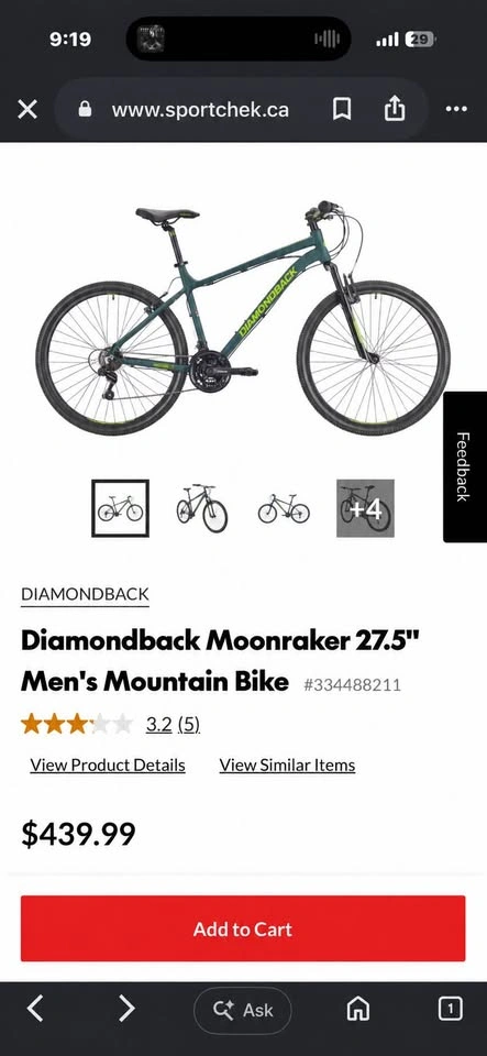 Diamondback Moonraker 27.5” Men’s Mountain Bike - photo 3