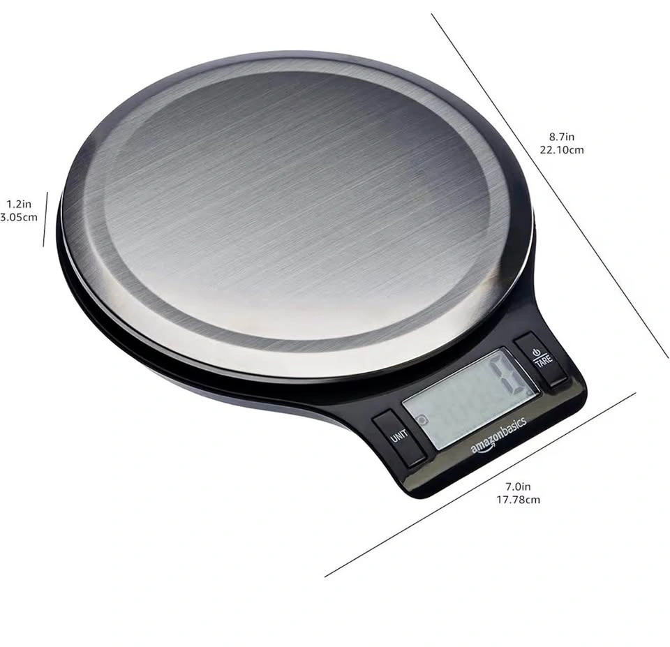 Amazon Basics Digital Kitchen Scale with LCD Display