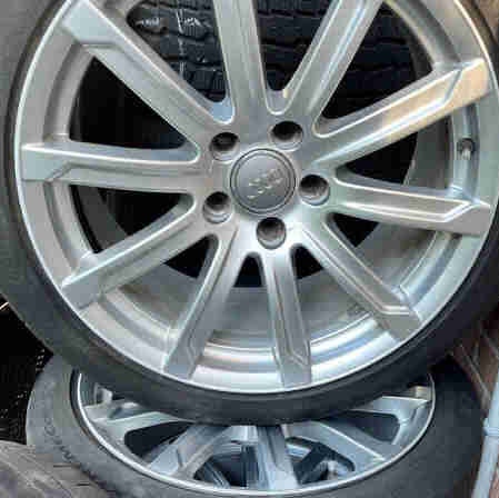18” AUDI TTRS 18x9 OEM Alloy wheels 5x112 ET52