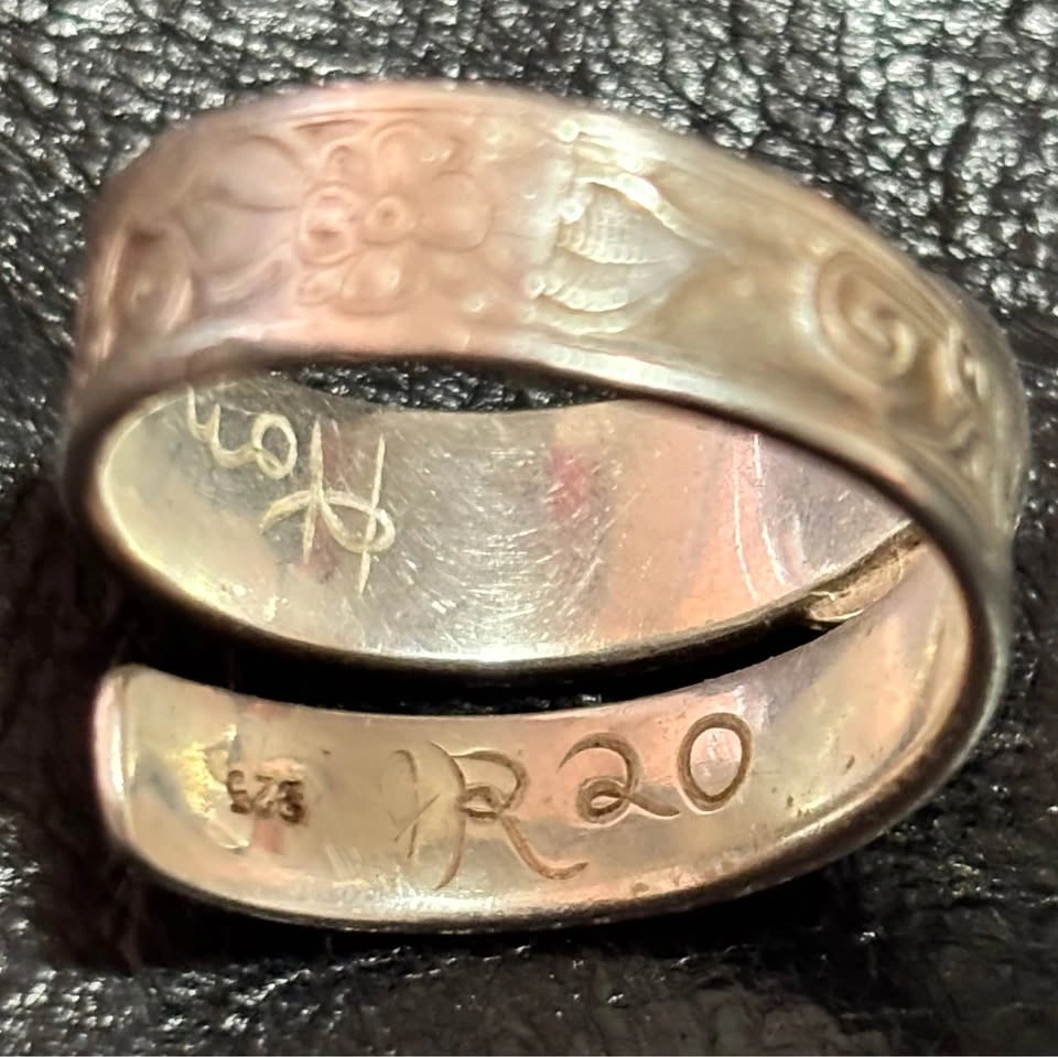 Silver and Amethyst Wrap ring - photo 5