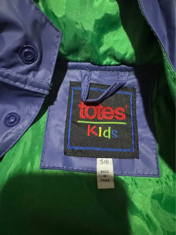 Boys 5/6 reversible rain jacket image indicator(4)